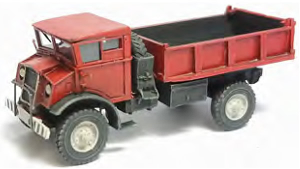 REE Modeles CB-057 - Truck CHEVROLET 3T with sidewalls (Red)